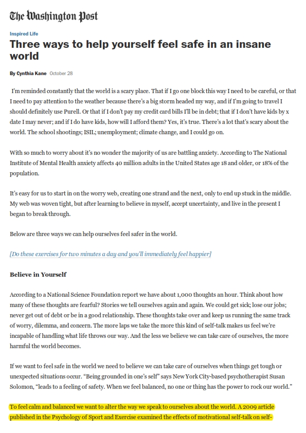 2Three ways to help yourself feel safe in an insane world - The Washington Post 001